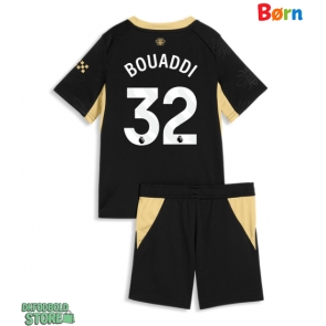 Manchester City Ayyoub Bouaddi #32 Replika Babytøj Udebanesæt Børn 2026-27 Kortærmet (+ Korte bukser)